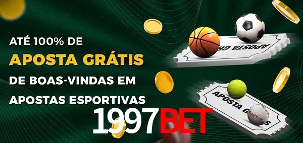 1997bet Ate 100% de Aposta Gratis